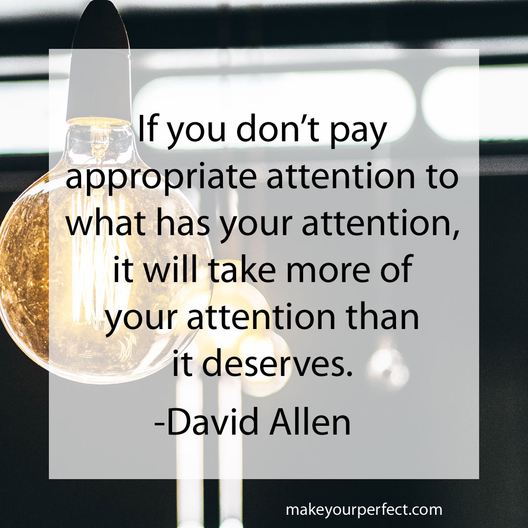 pay attention